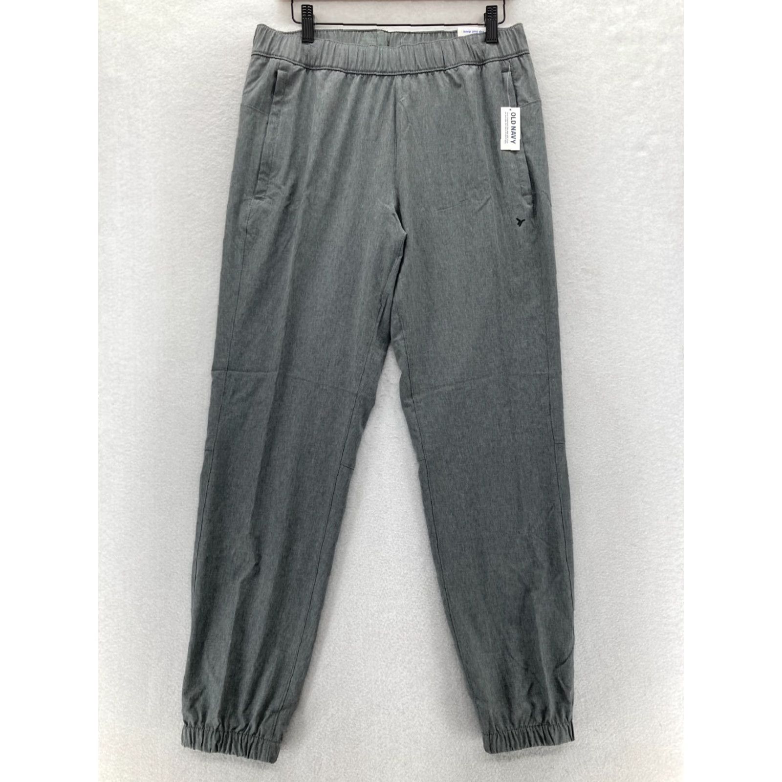 Old Navy Old Navy Active Essential Jogger Pants Mens S Gray Stretch Tapered Drawstring Pants Mens S Gray Stretch Tapered Drawstring Size US 29 - 2 Thumbnail
