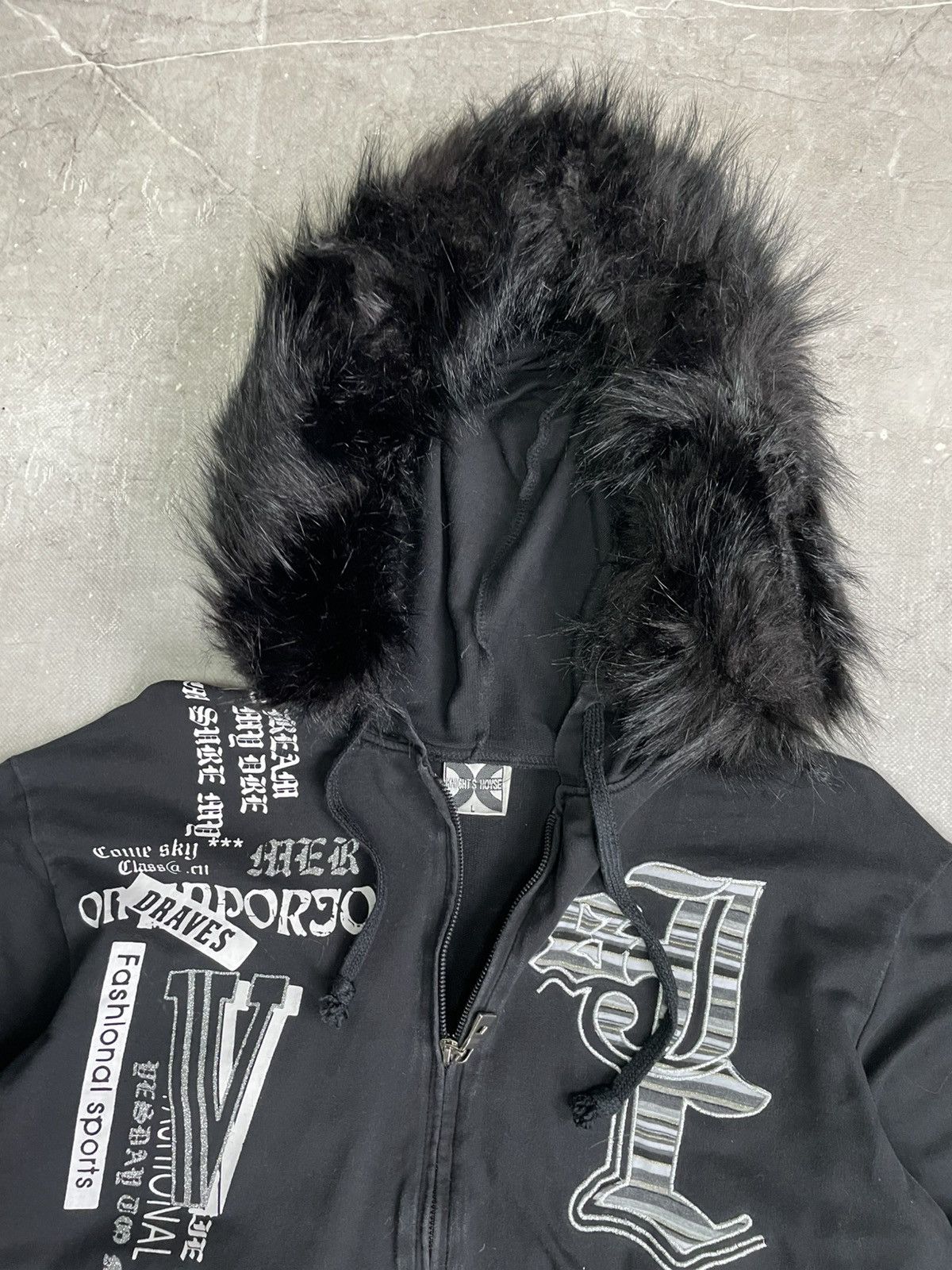 Japanese Brand Gothic japanese fur hoodie seditionaries style punk hoodie Size US M / EU 48-50 / 2 - 5 Thumbnail