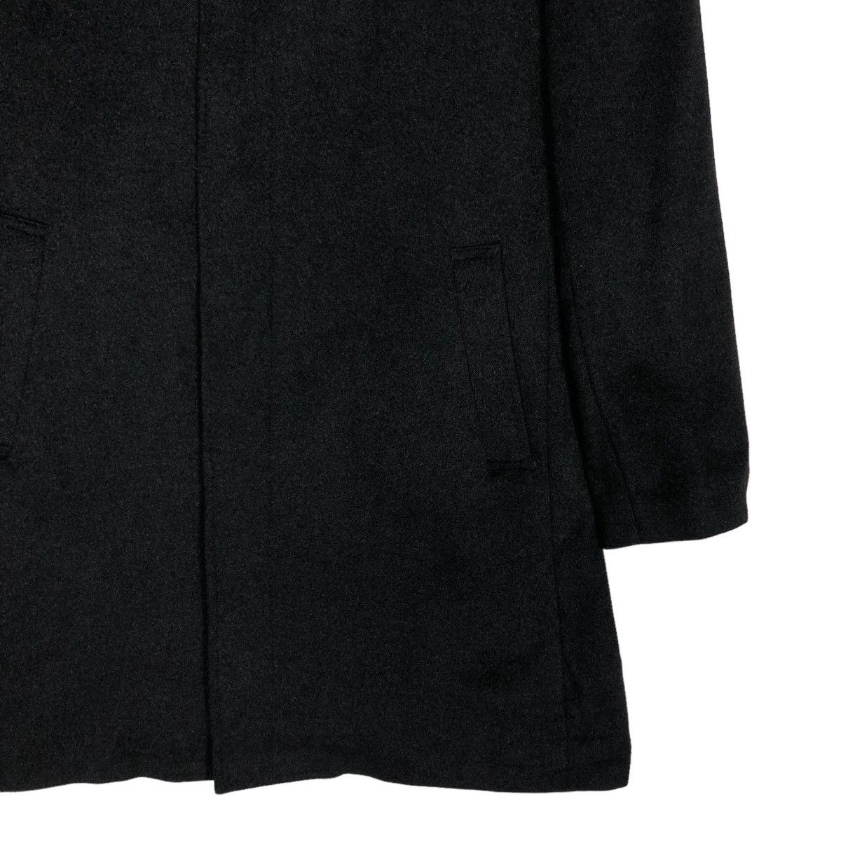 Japanese Brand 🔥Vintage Long Jacket Rich Black Comme Ca Ism Issey Miyake Size US M / EU 48-50 / 2 - 4 Thumbnail