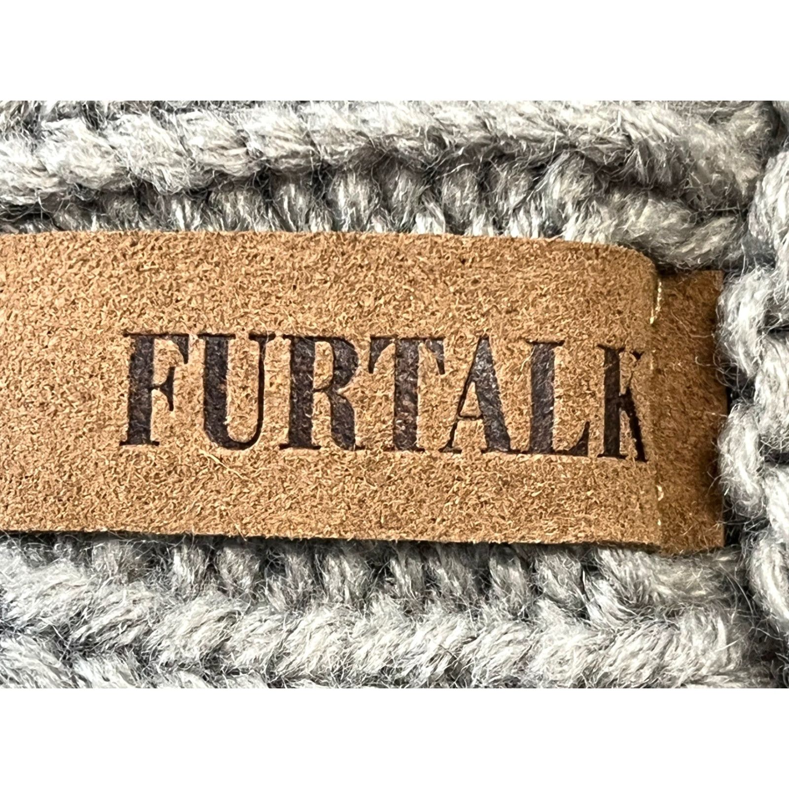 Vintage Furtalk Slouchy Beanie Hat Women One Size Gray Beanie VGUC Size ONE SIZE - 5 Thumbnail