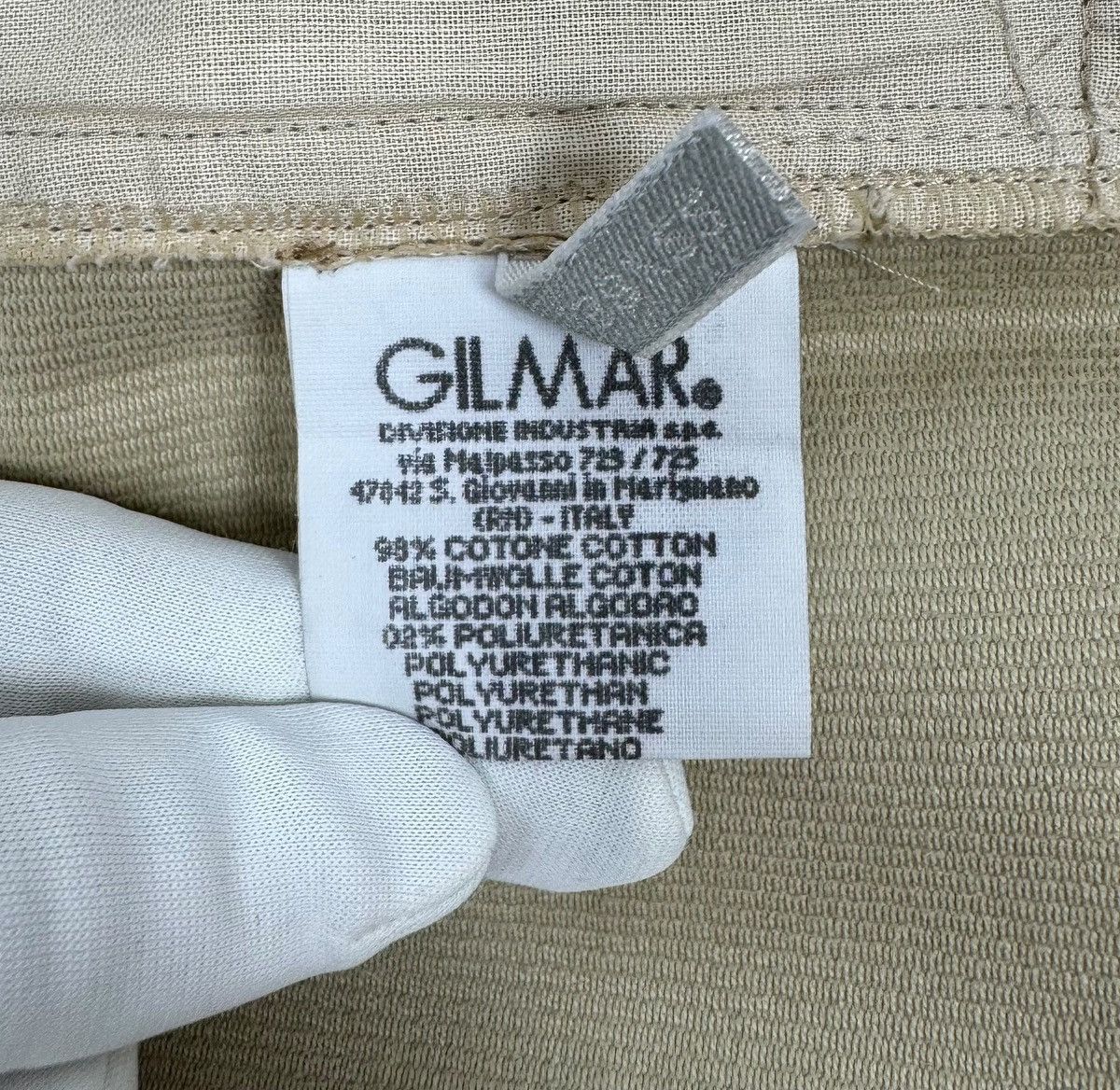 Iceberg Iceberg Chino Wide Leg Pants Cotton Beige size 38 Size 26" / US 2 / IT 38 - 11 Thumbnail