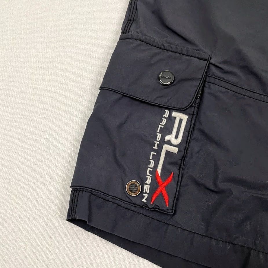 RLX Ralph Lauren RLX Ralph Lauren Cargo Shorts Mens XL 38 x 7.5" Black Nylon Swimming Hiking Board Shorts Solid Breathable Pockets Mens Size US 36 / EU 52 - 2 Thumbnail