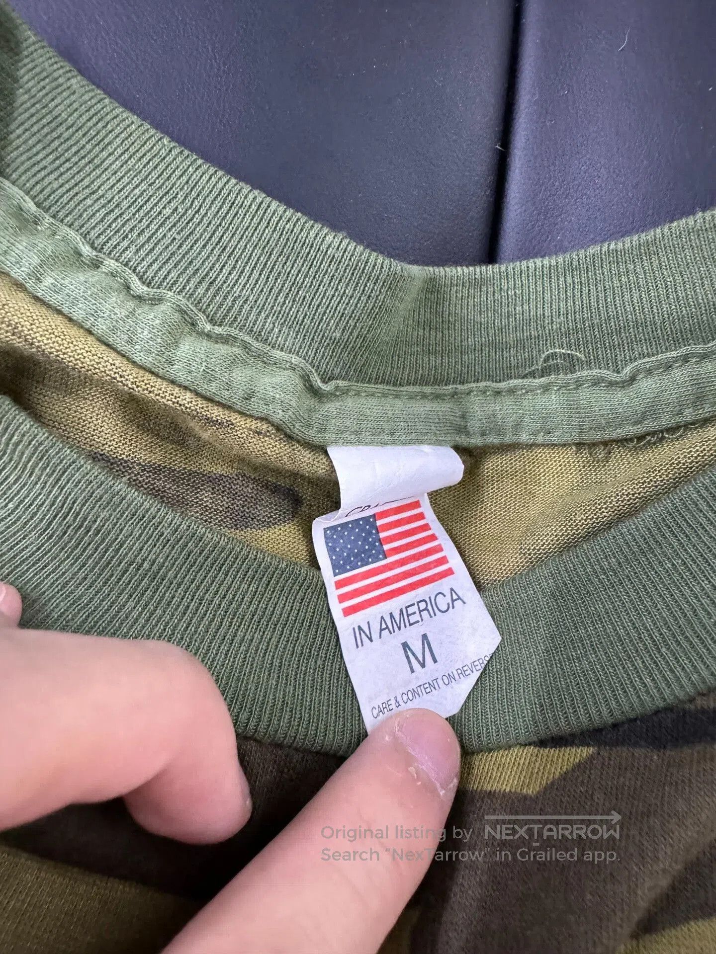 VINNY's Vintage US Army Camouflage Top 80. Size US M / EU 48-50 / 2 - 2 Thumbnail
