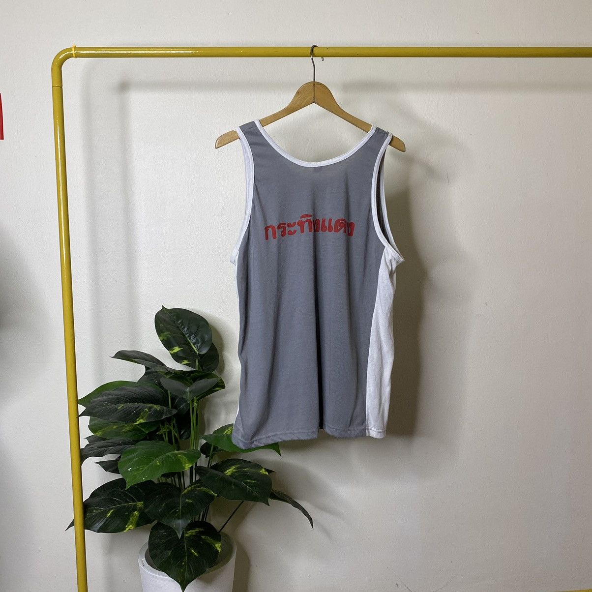 Vintage Vintage Bad Bull Doggie Style Parody Red Bull Tank Top Size US L / EU 52-54 / 3 - 5 Thumbnail