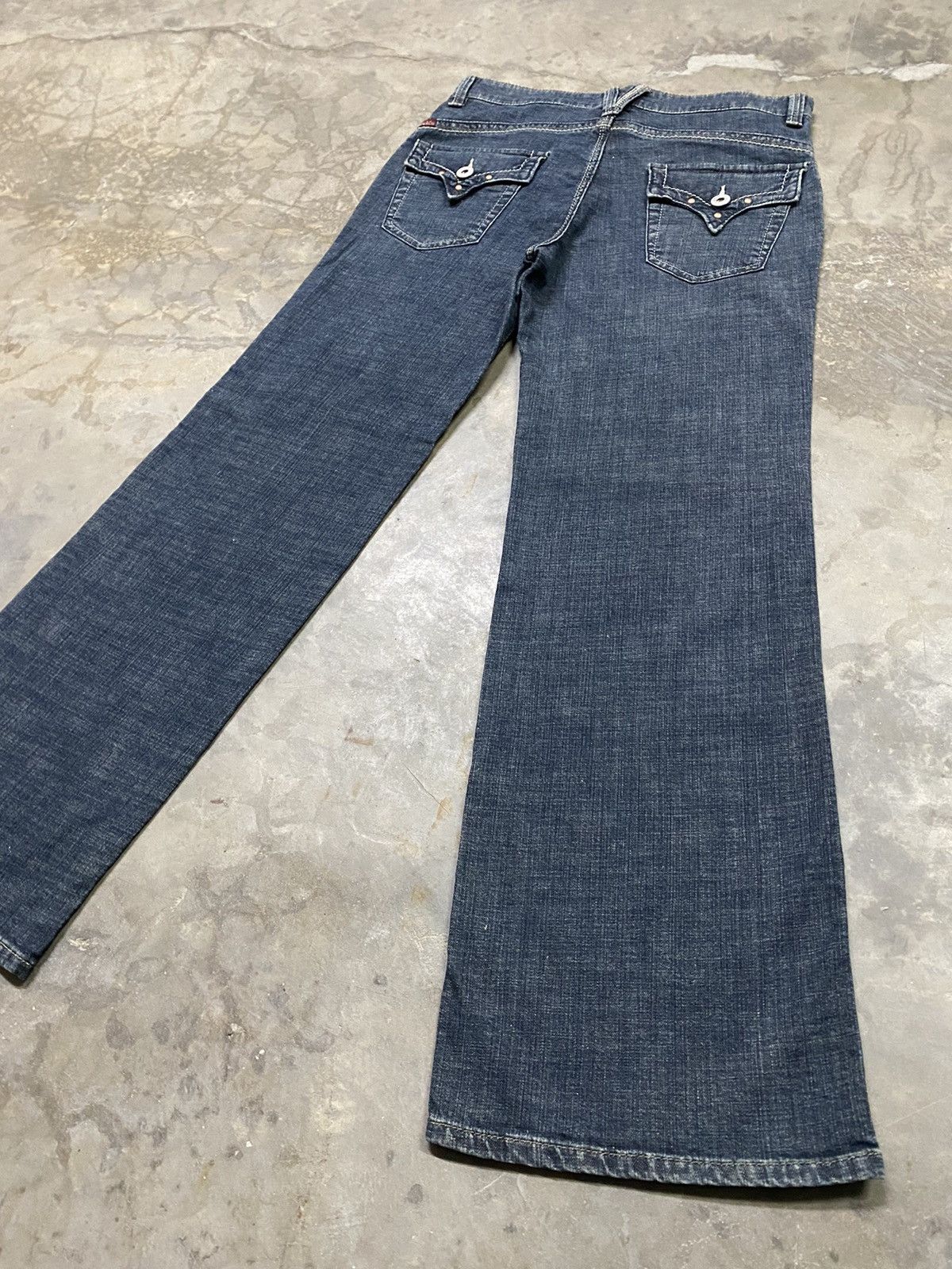 Japanese Brand Flare Jeans Japanese Sasson Super Baggy Flared Size US 32 / EU 48 - 11 Thumbnail