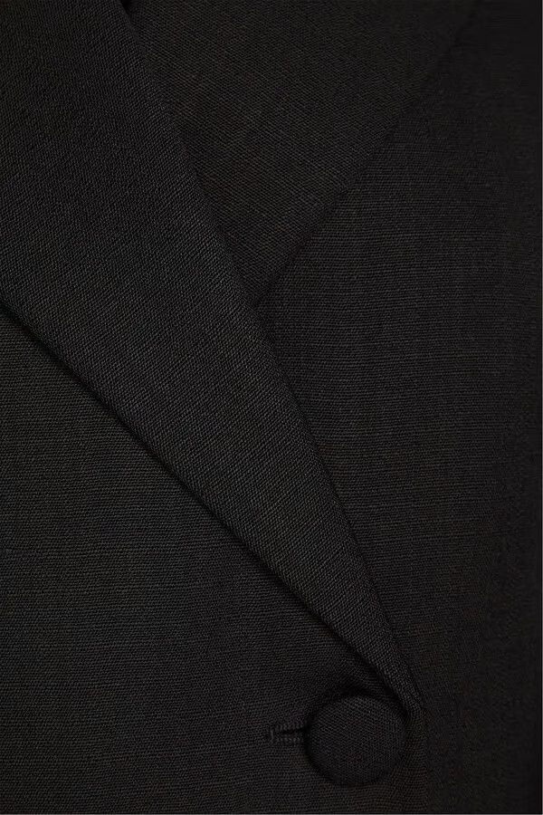 Jil Sander o1y0925 Blazer in Black Size S / US 4 / IT 40 - 4 Thumbnail