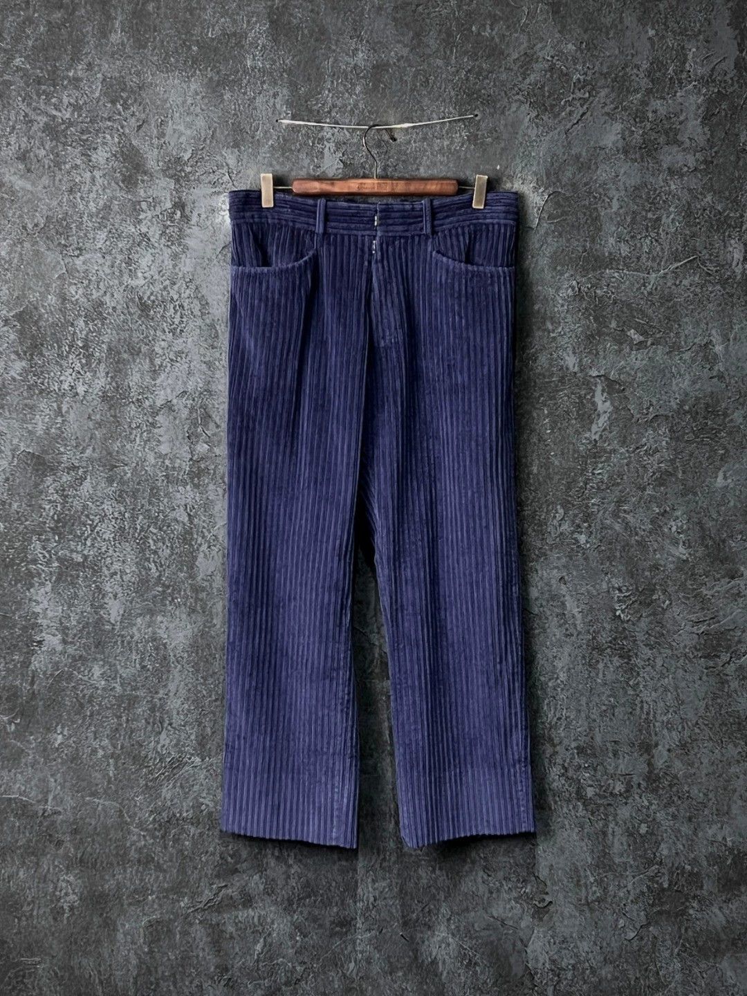 Maison Margiela Maison Margiela Indigo Cotton Chinos 46/48/50 Size 34" / US 12 / IT 48 - 1 Thumbnail