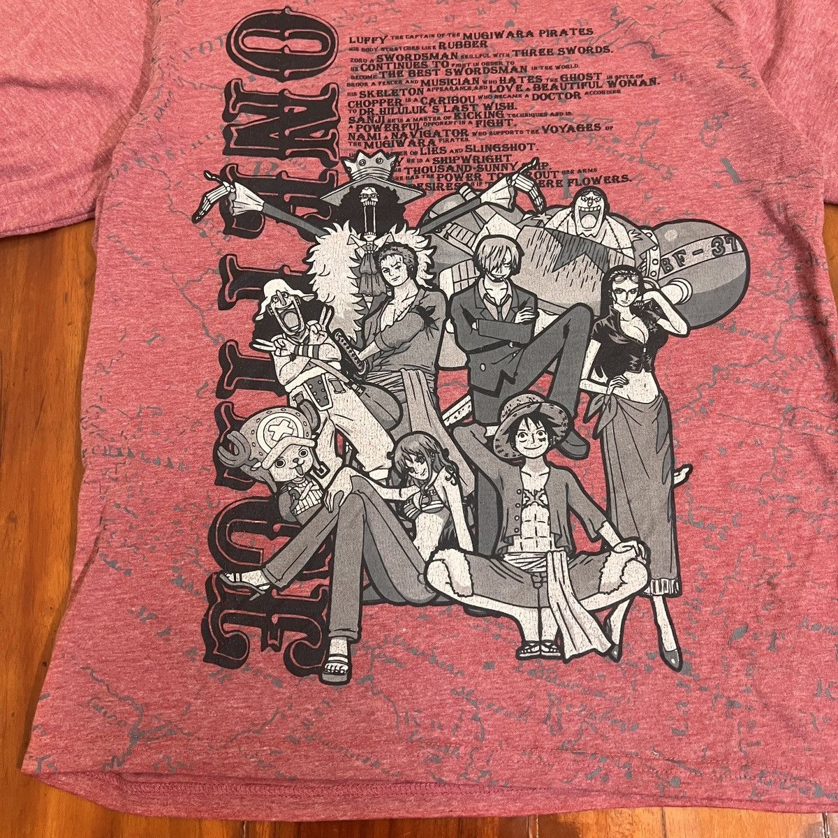 One Piece Vintage One Piece Japanese Anime Tee Size US M / EU 48-50 / 2 - 2 Thumbnail