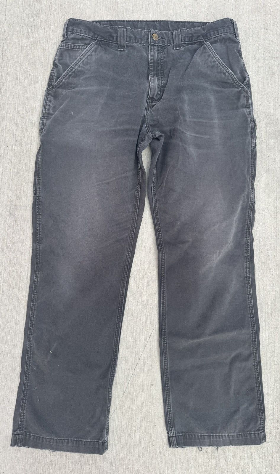 Carhartt CARHARTT BLACK CARGO DENIM JEANS RELAXED FIT 36 W x 32 L Size US 36 / EU 52 - 1 Thumbnail
