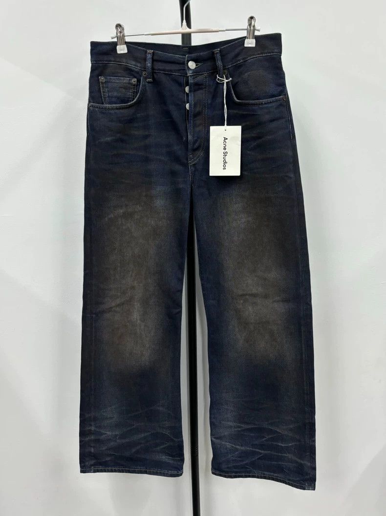 Acne Studios acne studios high-waisted wide-leg jeans-dmc Size US 28 / EU 44 - 1 Thumbnail
