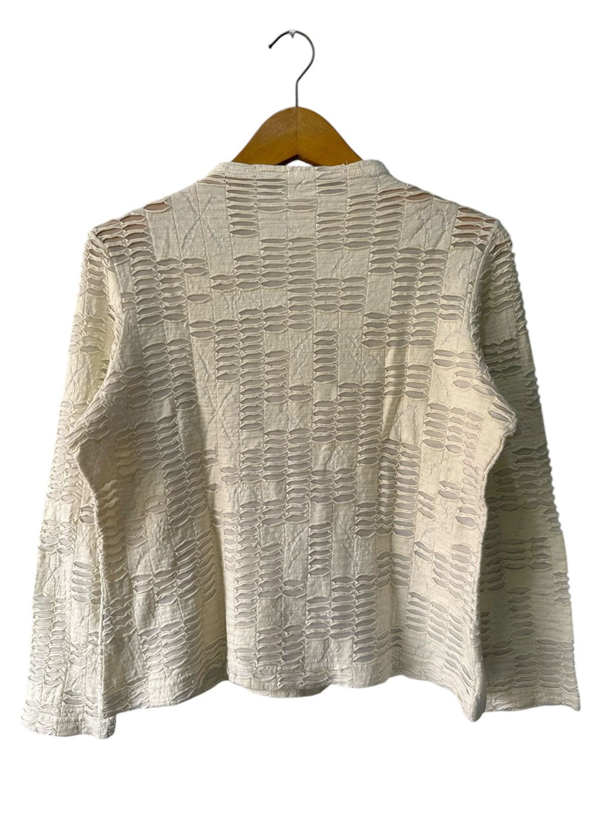 Issey Miyake Undefined Distressed Pleated Issey Yohji style Long sleeve Size M / US 6-8 / IT 42-44 - 6 Thumbnail