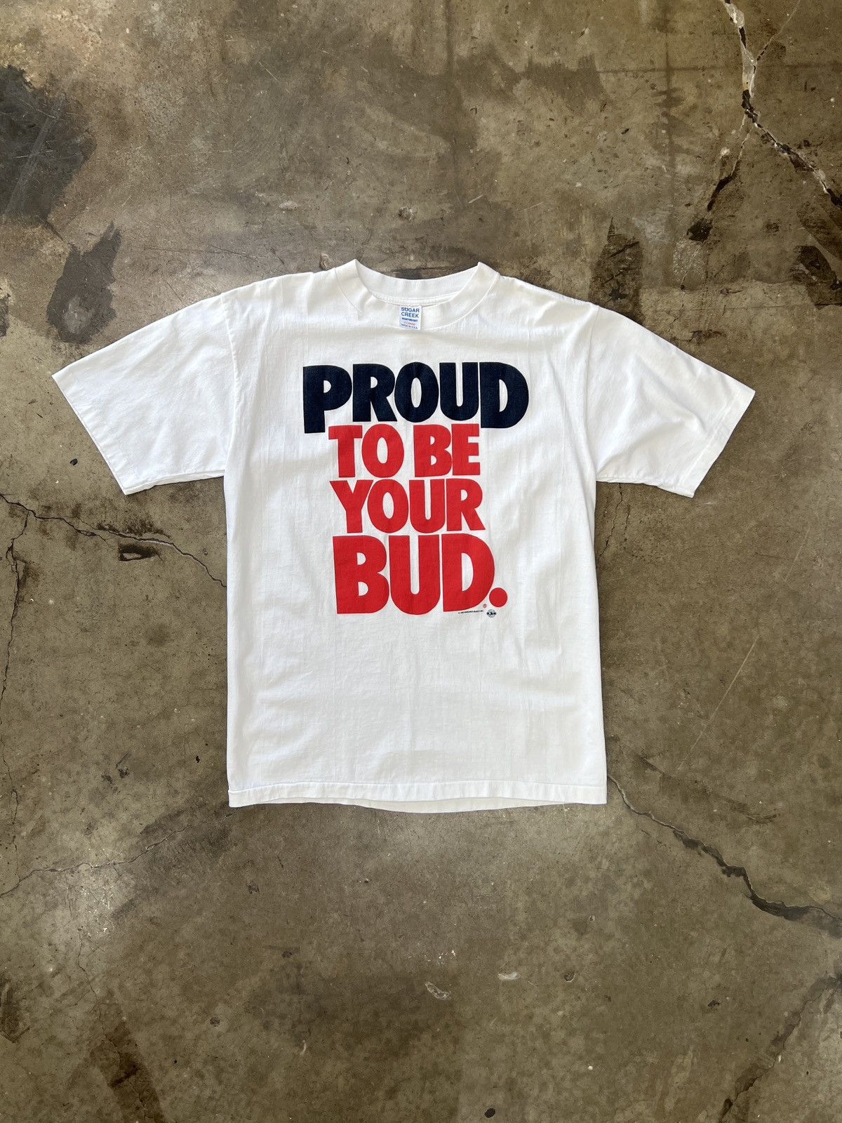 Vintage Vintage Proud to be Your Bud Budweiser Beer Single Stitch XL Size US XL / EU 56 / 4 - 2 Thumbnail