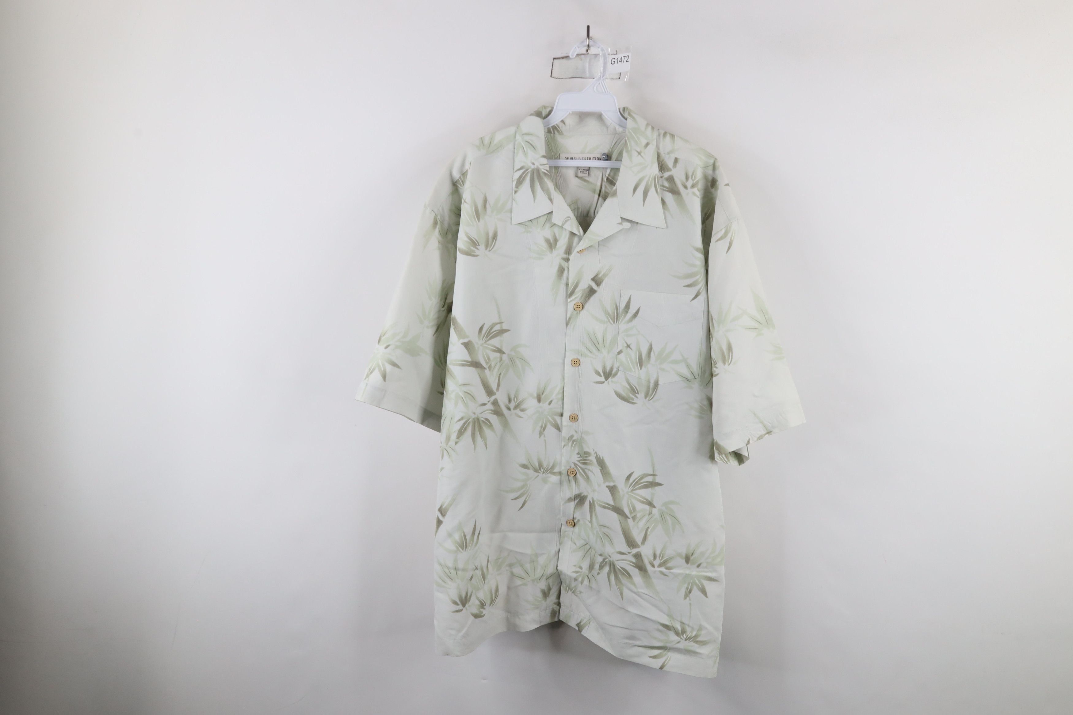 Quiksilver × Vintage Vintage 90s Y2K Quiksilver Surfing Hawaiian Button Shirt Size US XXL / EU 58 / 5 - 1 Thumbnail