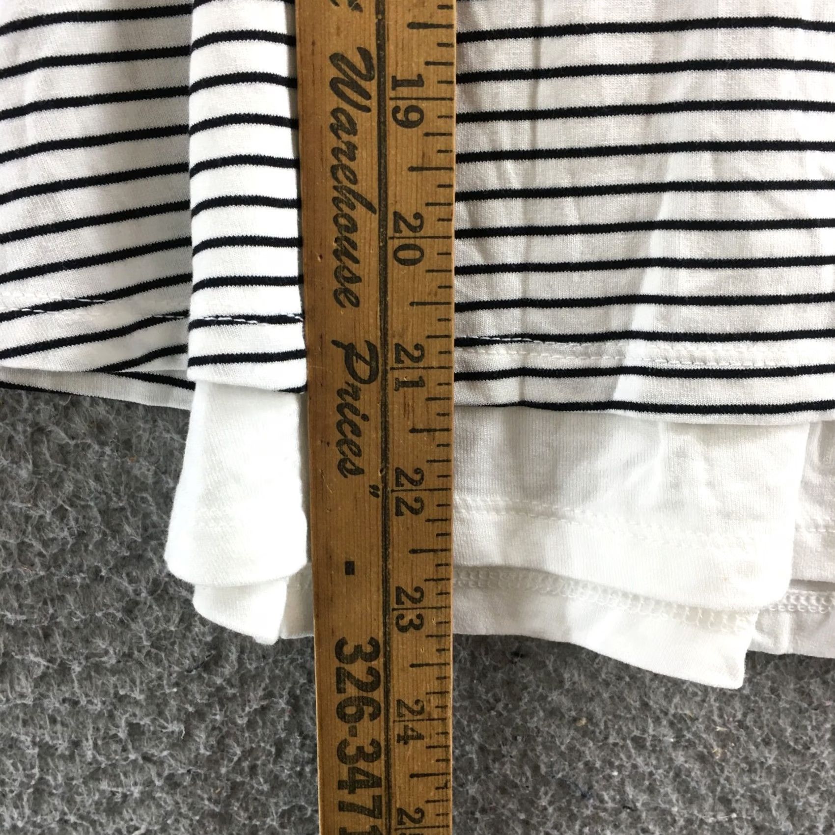 Old Navy VINTAGE Old Navy T-Shirts Womens XS Black White Stripe Scoop Neck Maternity Pullover NEW Size XS / US 0-2 / IT 36-38 - 6 Thumbnail