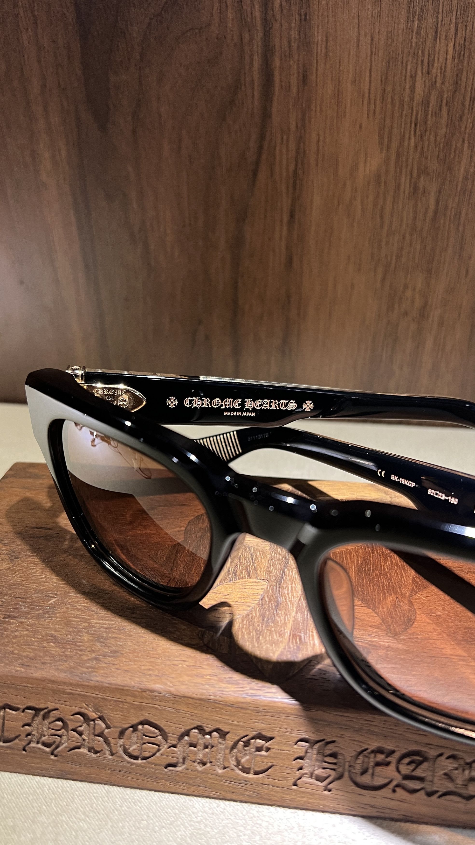Chrome Hearts CHROME HEARTS MIDIXATHRILL II SUNGLASSES Size ONE SIZE - 11 Thumbnail