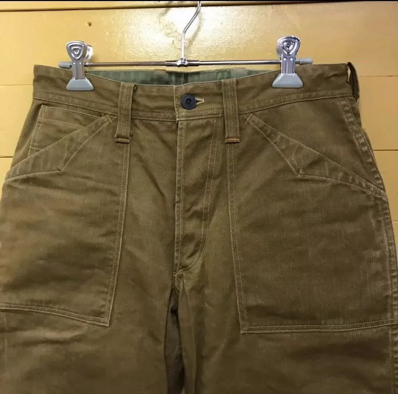 Freewheelers Freewheelers Medium-pound high-density vulcanised dyed wor Size US 34 / EU 50 - 5 Thumbnail