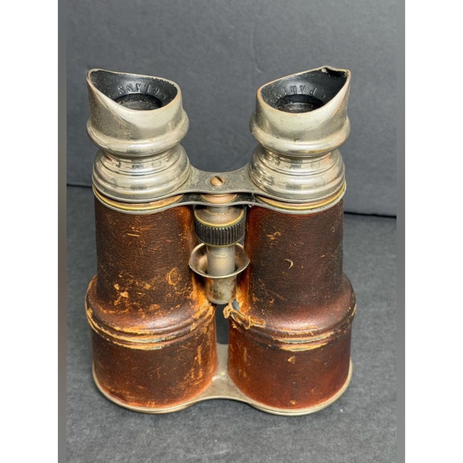 Other Antique Binoculars Sportiere Paris Glass Leather (Military?) Size ONE SIZE - 1 Thumbnail