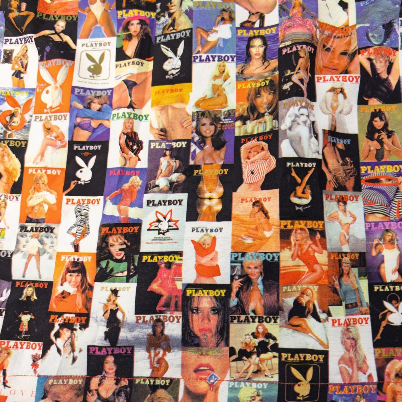 Playboy Vintage Playboy Magazine Cover Button Up Shirt Size M Size US M / EU 48-50 / 2 - 6 Thumbnail