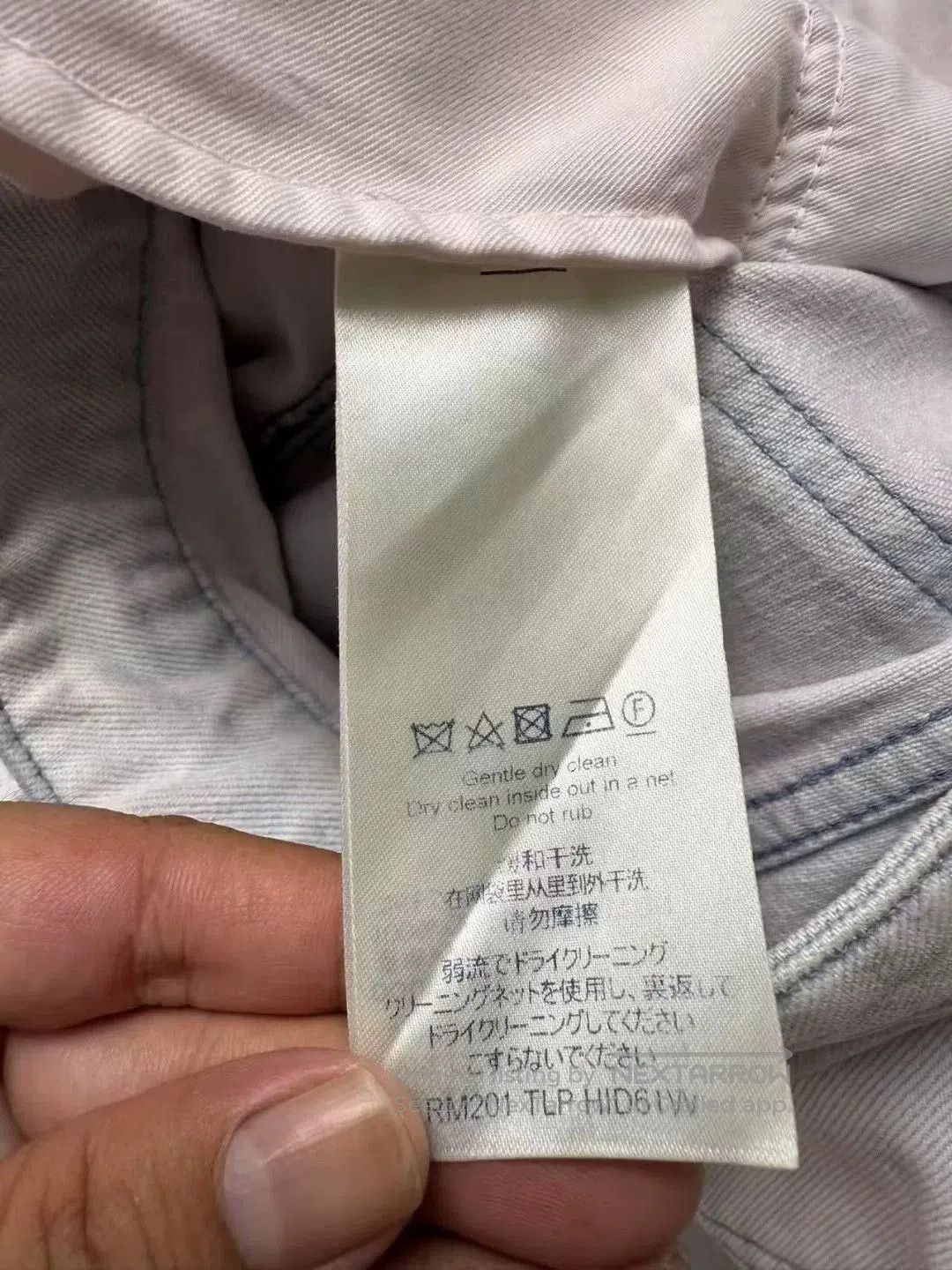 Louis Vuitton Louis Vuitton Blue Pink Detailed Denim Pants. Size US 30 / EU 46 - 4 Thumbnail