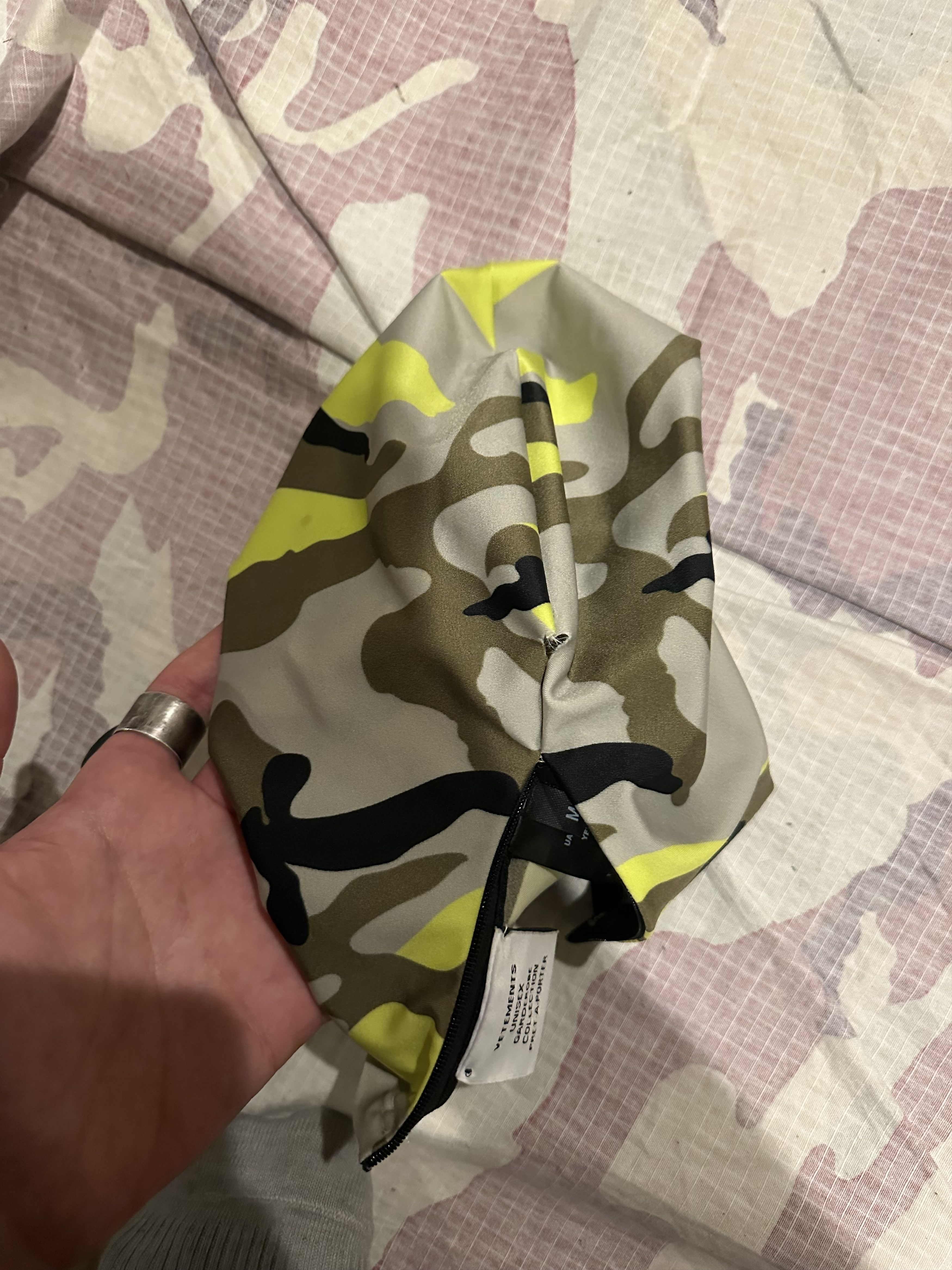 Vetements Vetements Camo Styling Mask Size ONE SIZE - 8 Thumbnail