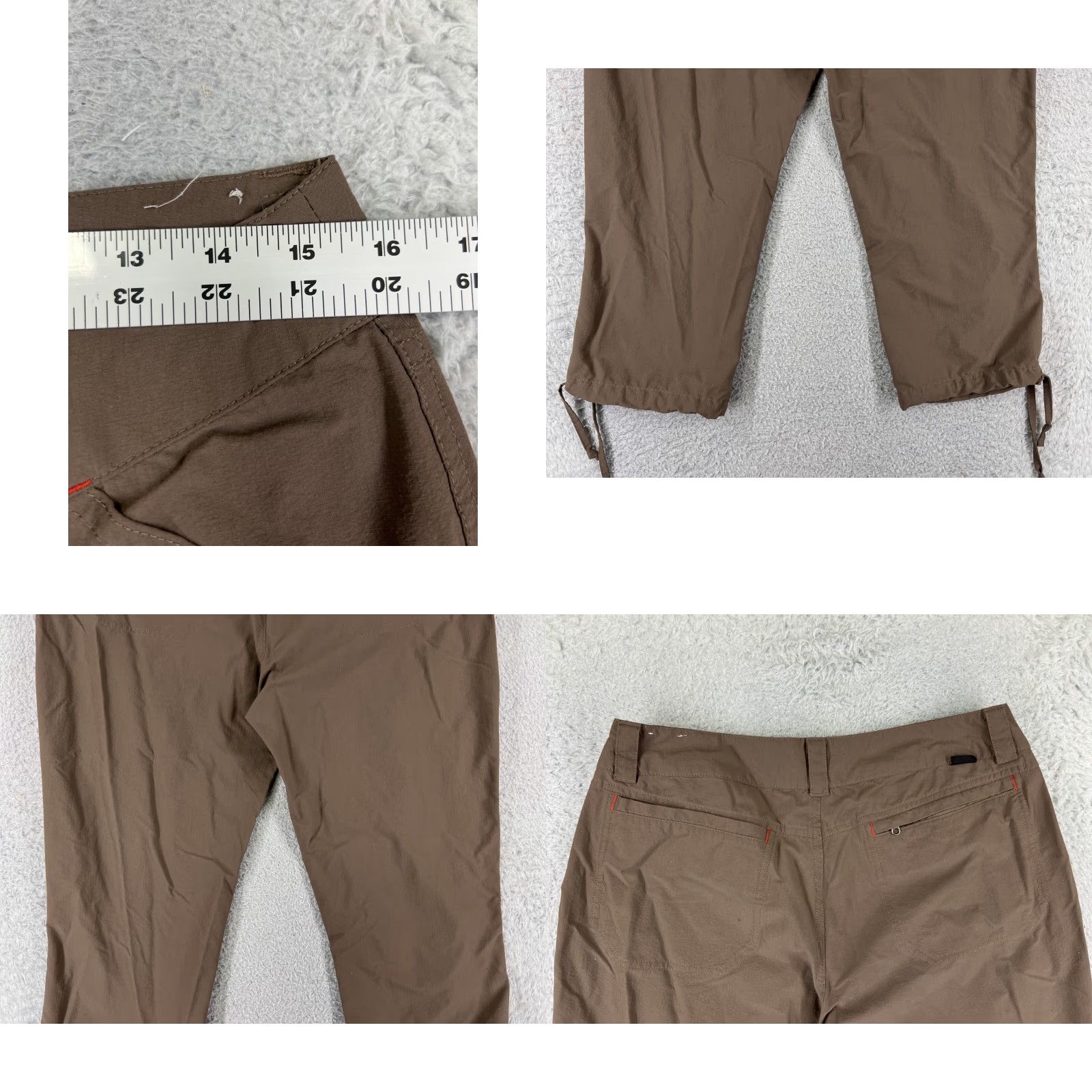 Patagonia Patagonia Pants Womens Capri Nylon Blend Pockets 10 Brown Casual Workwear Garden? Size 32" / US 10 / IT 46 - 9 Thumbnail