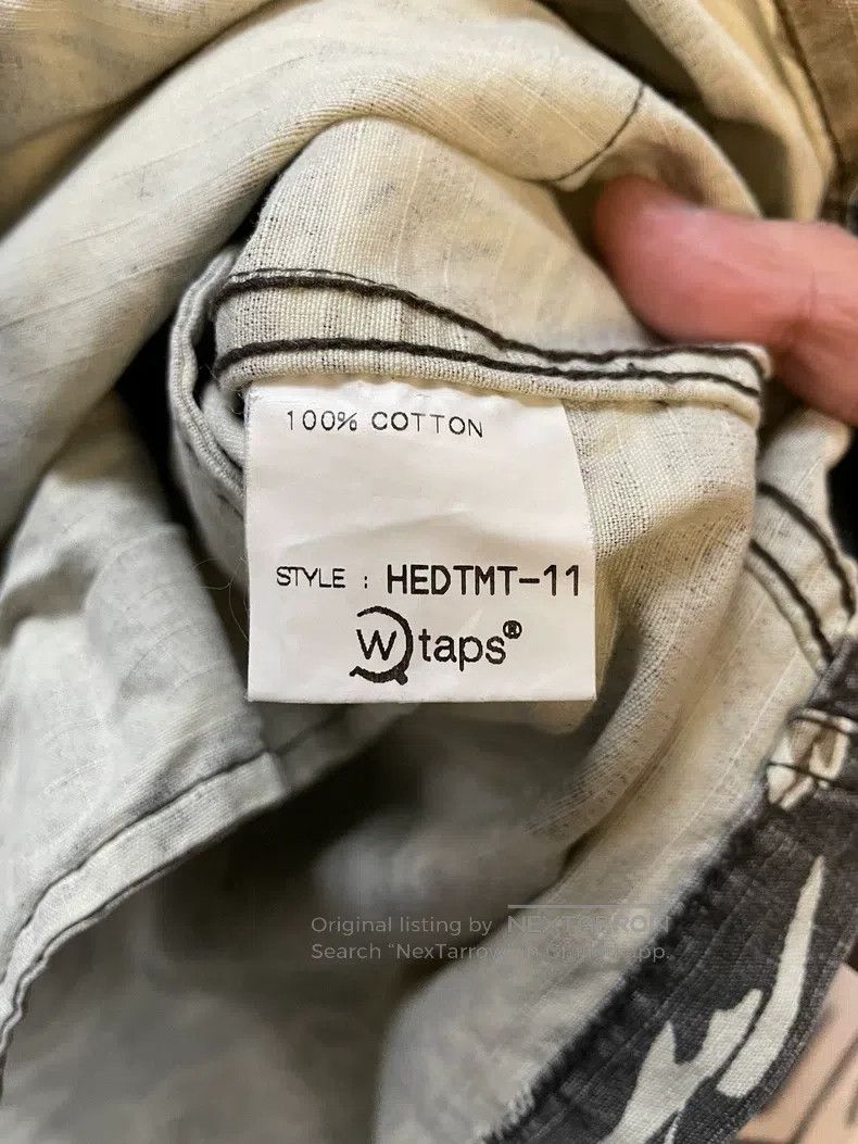 Wtaps Wtaps Tiger stripe camouflage short sleeve shirt Size US XL / EU 56 / 4 - 7 Thumbnail