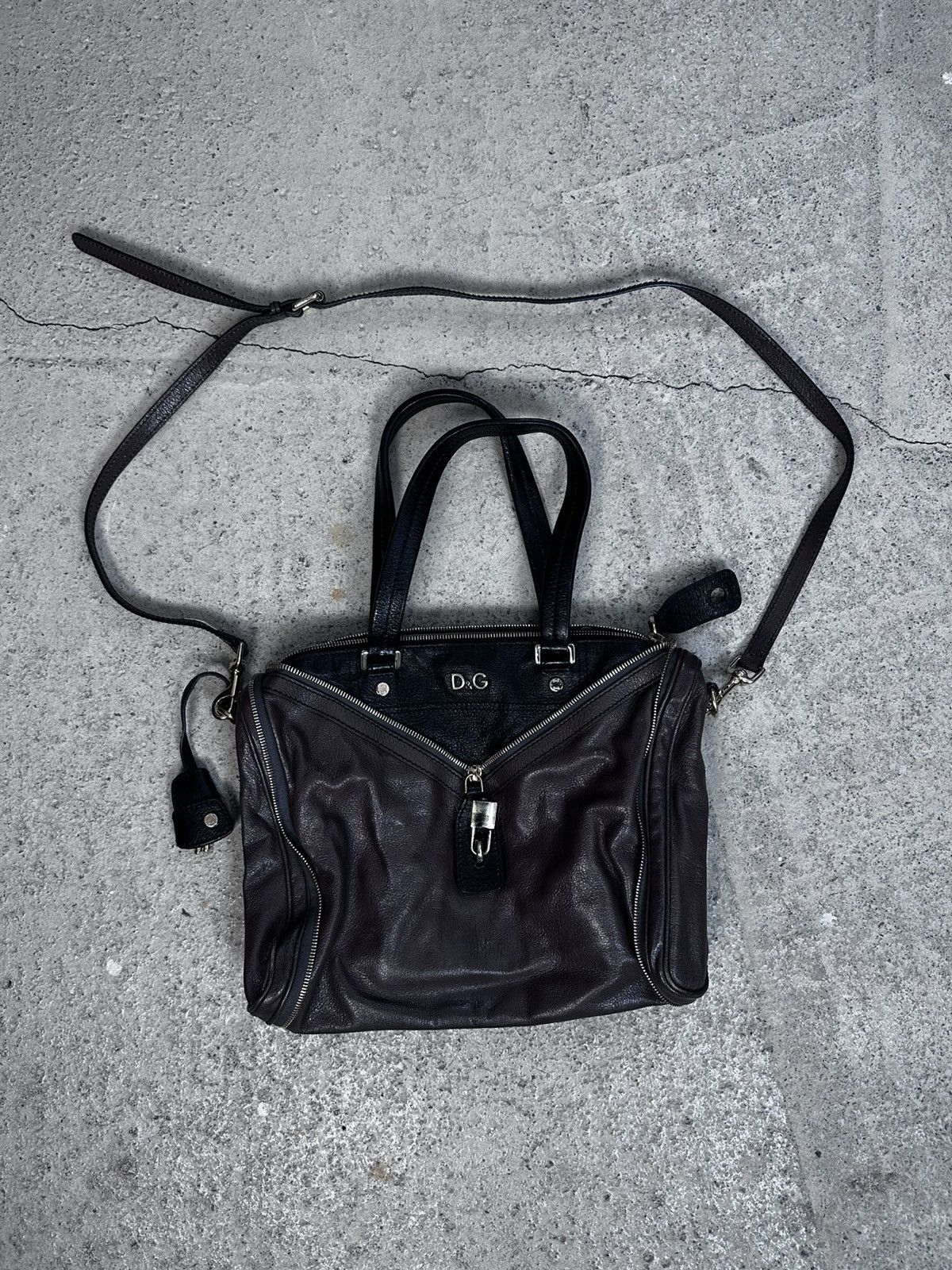 Dolce & Gabbana Dolce&Gabbana Archives "Bag Vilma" Leather Shoulder Bag Size ONE SIZE - 1 Thumbnail