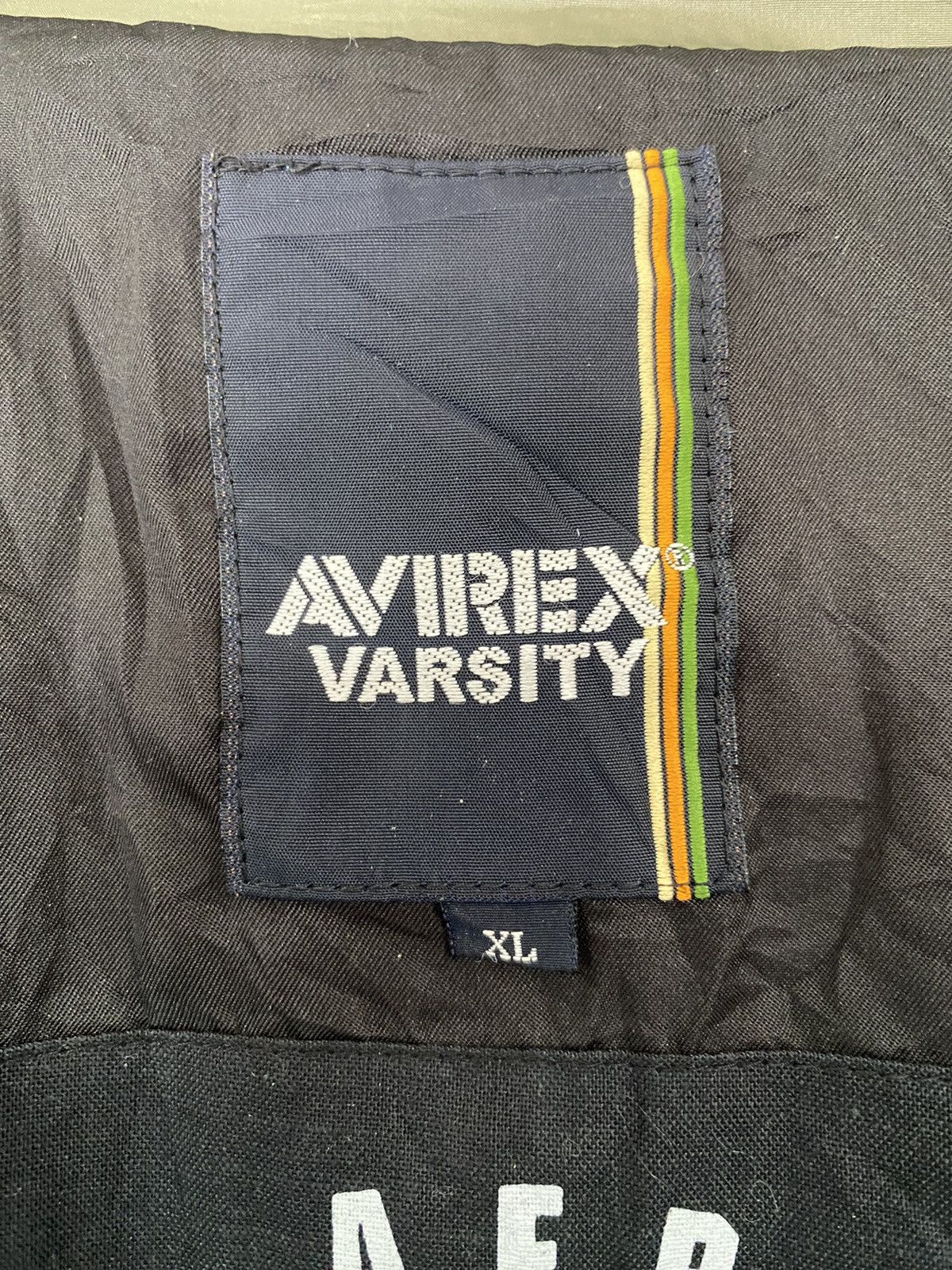 AVIREX VARSITY Puffer Varsity Hoodie Jacket