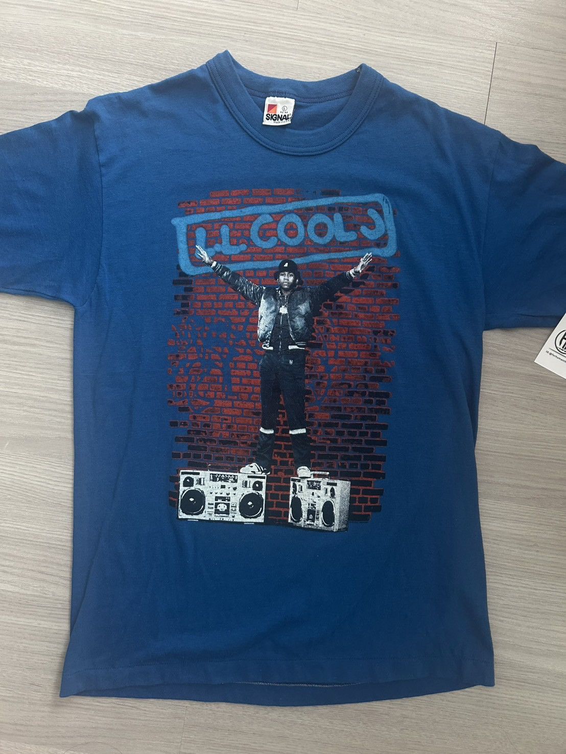 Vintage LL Cool J Vintage T Shirt 80s Size US L / EU 52-54 / 3 - 5 Thumbnail