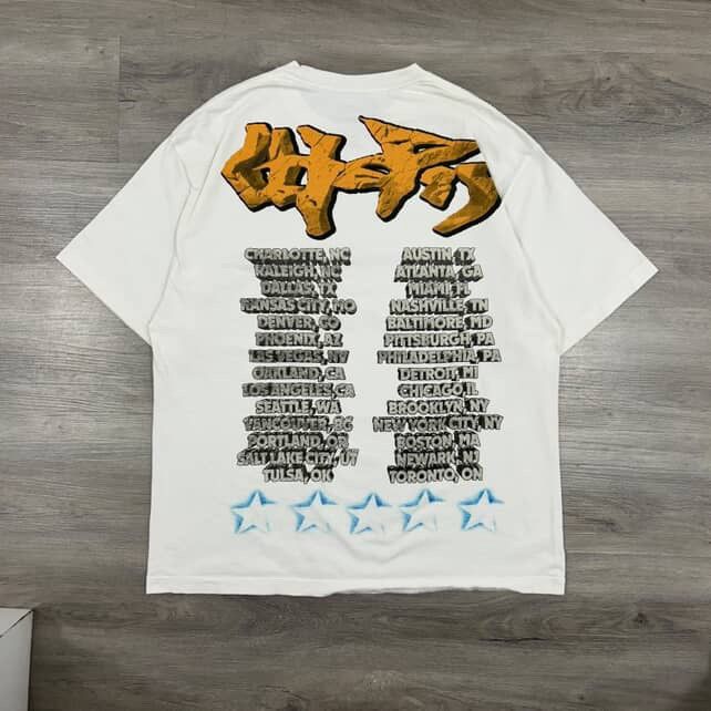 Travis Scott Travis Scott Concert Circus Maximums Tee Size US XL / EU 56 / 4 - 2 Thumbnail