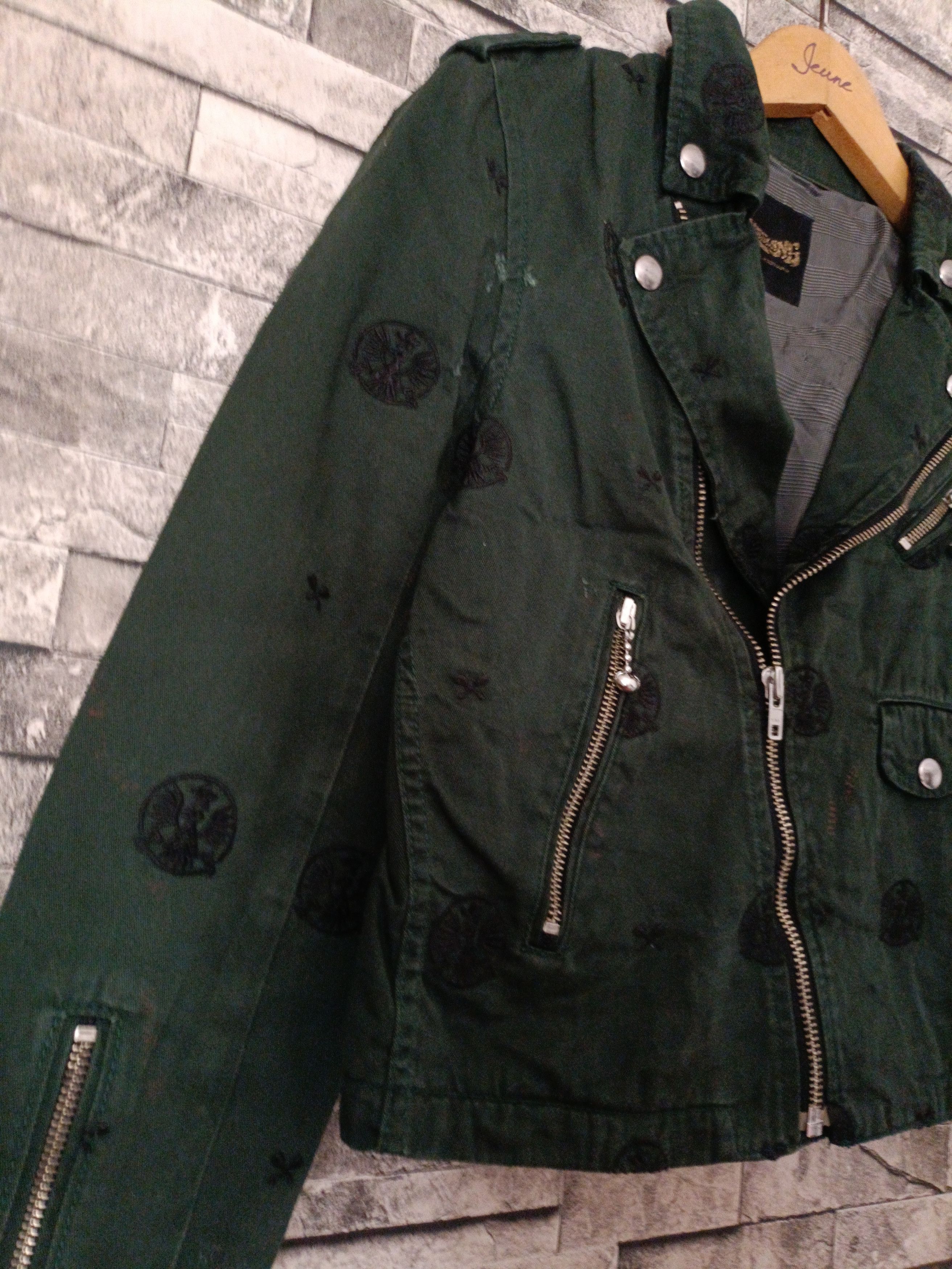 Japanese Brand × Vintage Vintage rnaslang embroidery ramones jacket Size US M / EU 48-50 / 2 - 4 Thumbnail