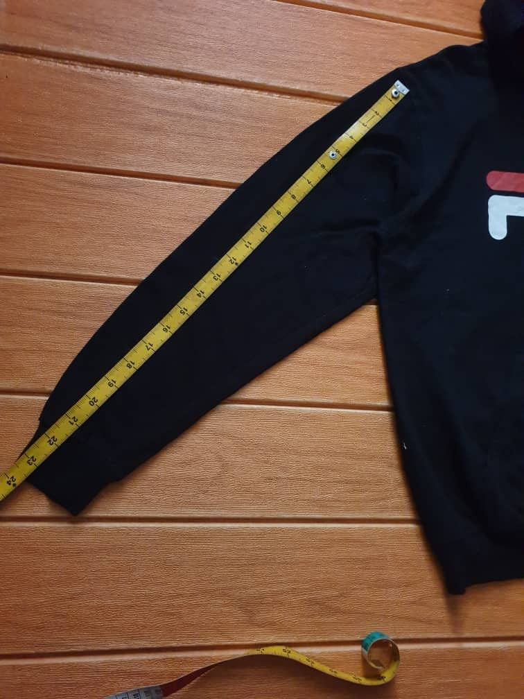 Fila Fila big script black colour hoodie Sweater Size US M / EU 48-50 / 2 - 7 Thumbnail