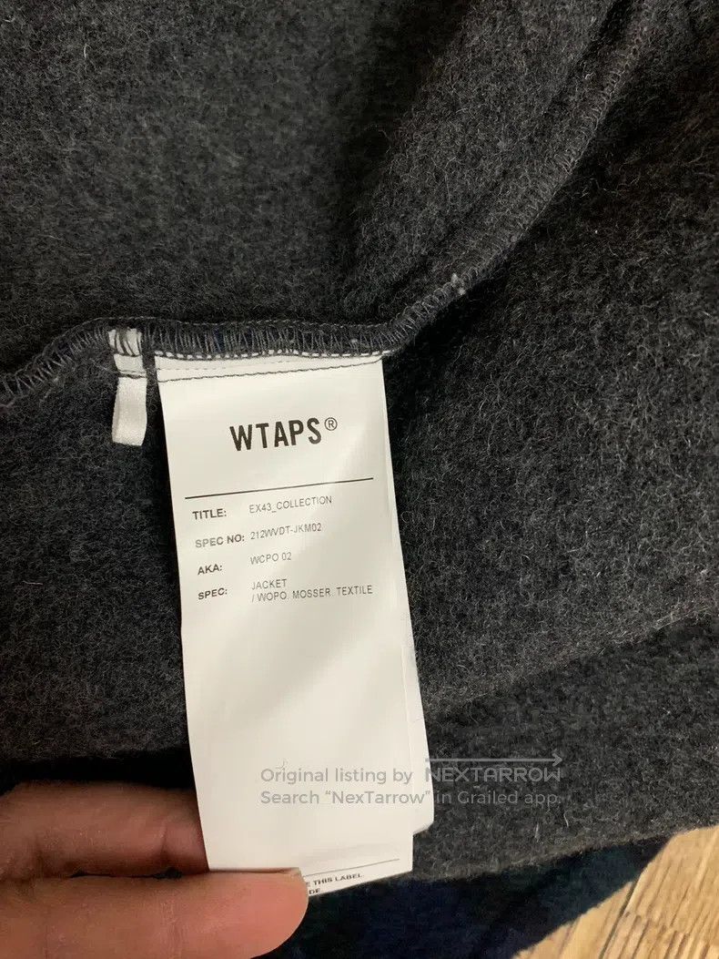 Wtaps Wtaps Lace wool shirt jacket Size US M / EU 48-50 / 2 - 8 Thumbnail