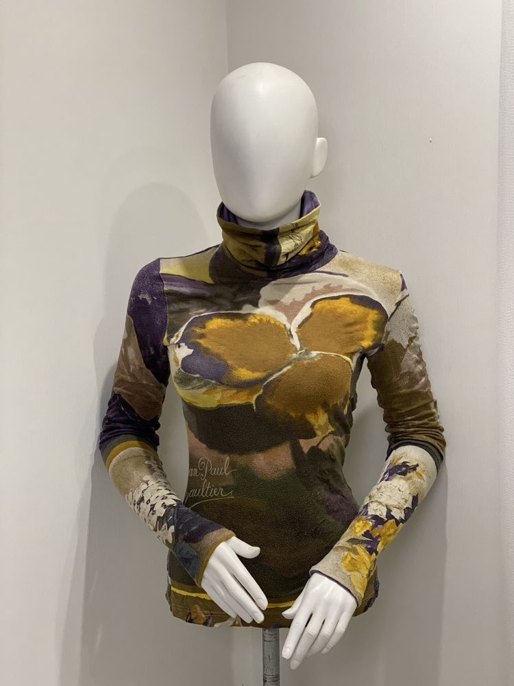 Jean Paul Gaultier Jean Paul Gaultier Long Sleeve Floral Blouse Size M / US 6-8 / IT 42-44 - 1 Thumbnail