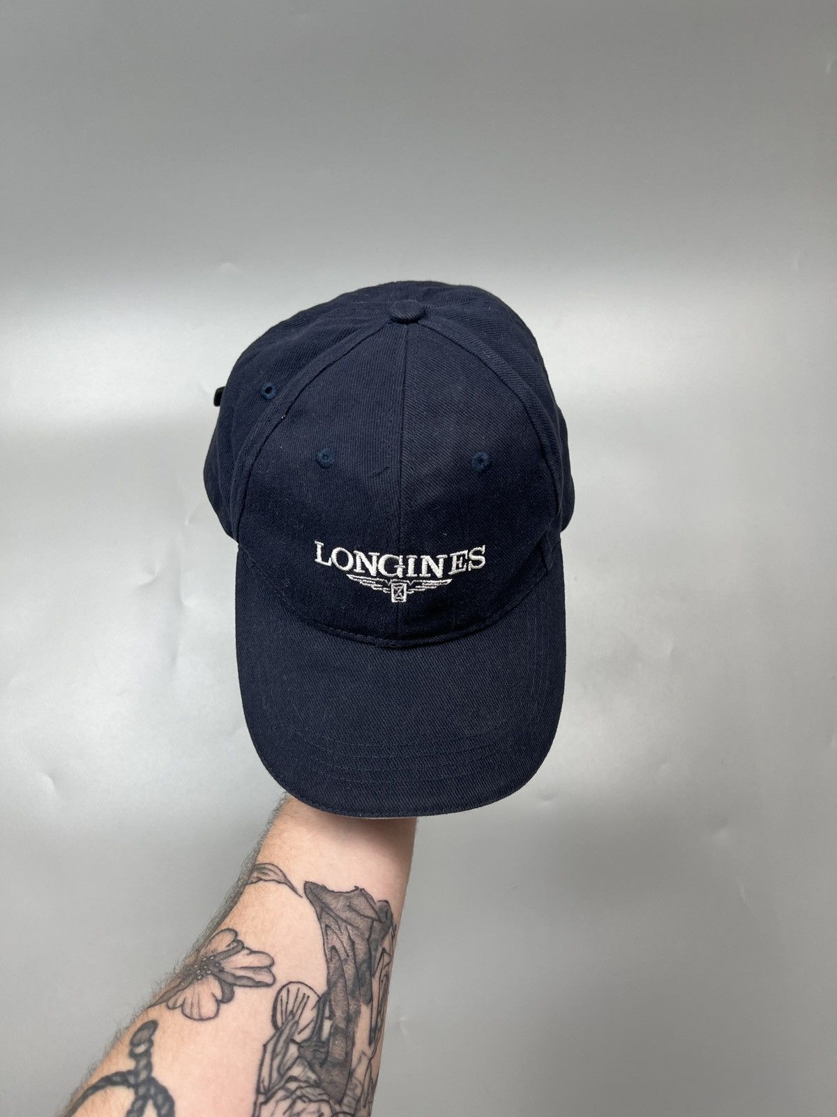 Longines Longines Navy Blue Baseball Cap Hat (Y0471) Size ONE SIZE - 1 Thumbnail
