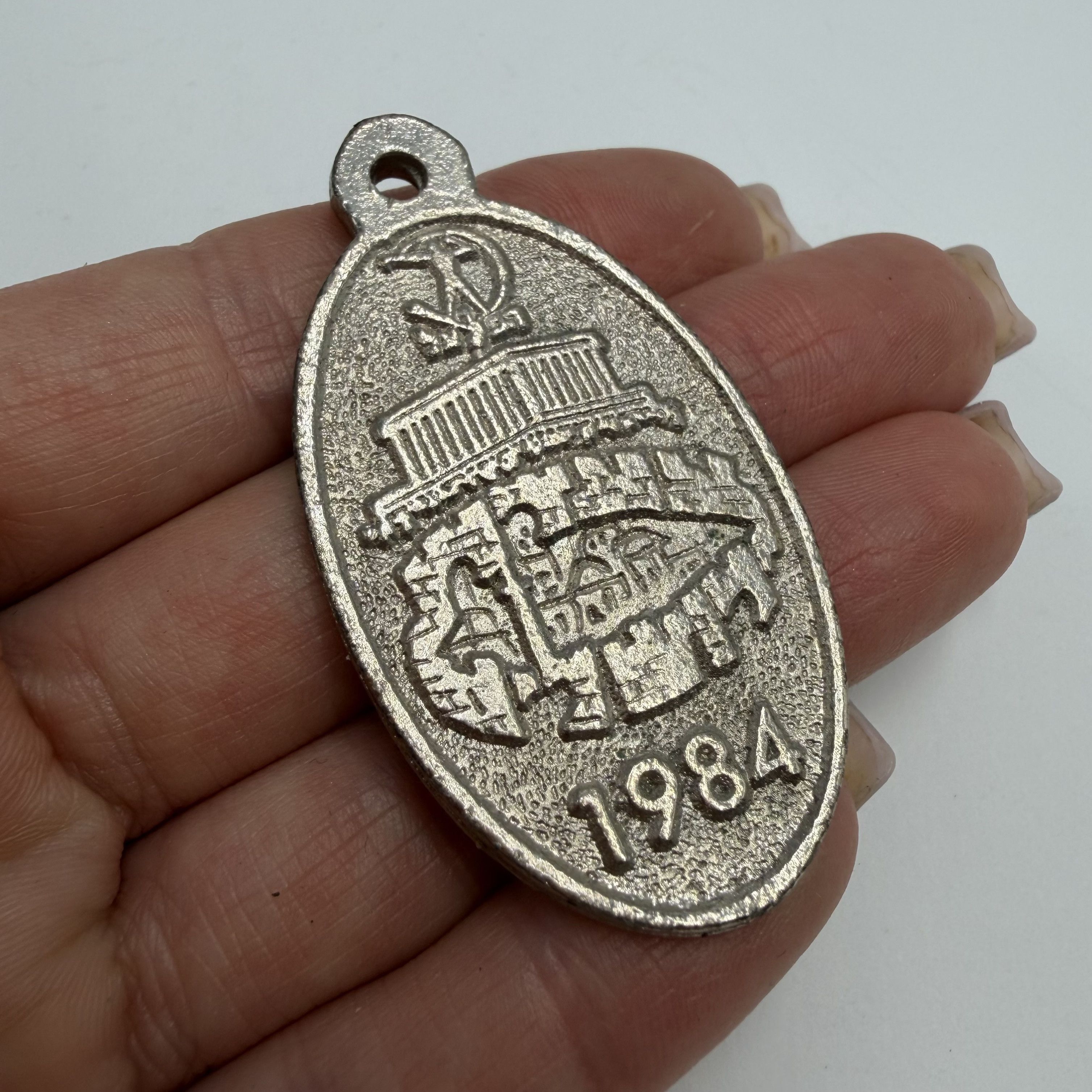 Vintage Vintage Lot of 3 Judaica Keychains Israel Tehillim Hamsa Size ONE SIZE - 8 Thumbnail