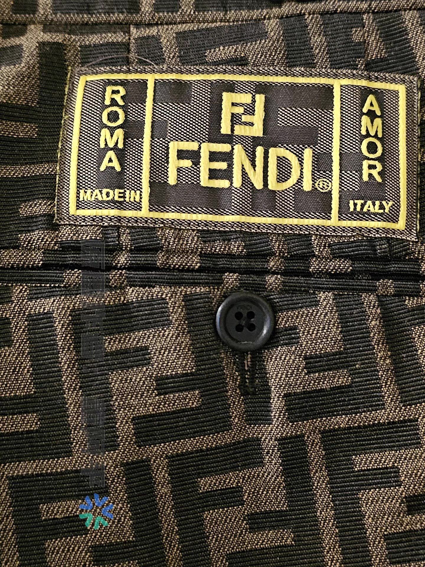 Fendi Fendi men's all-over print trousers Size US 36 / EU 52 - 5 Thumbnail