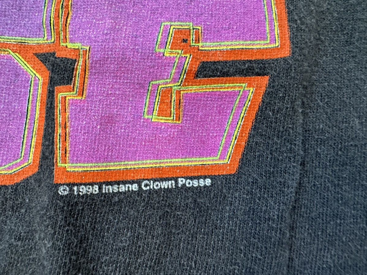 Band Tees × Rap Tees × Vintage 1998 Vintage Insane Clown Posse “Juggalo Funhouse” Tshirt L Size US L / EU 52-54 / 3 - 3 Thumbnail