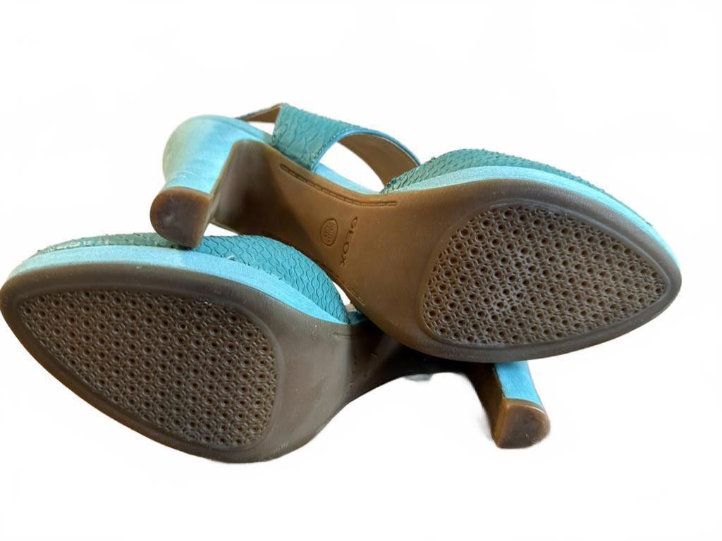 Geox Patented Respira Sandals-Teal Size US 10 / IT 40 - 9 Thumbnail