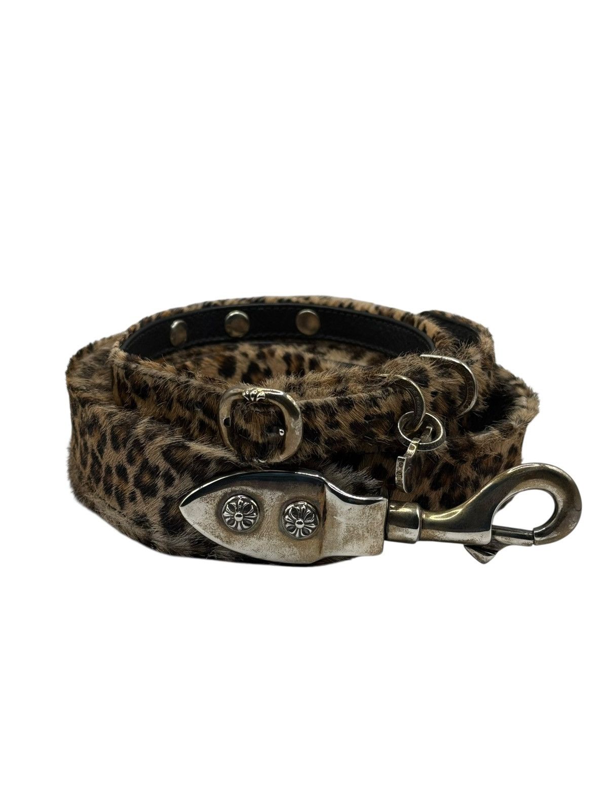 Chrome Hearts CHROME HEARTS LEOPARD LEASH AND COLLAR Size ONE SIZE - 1 Thumbnail