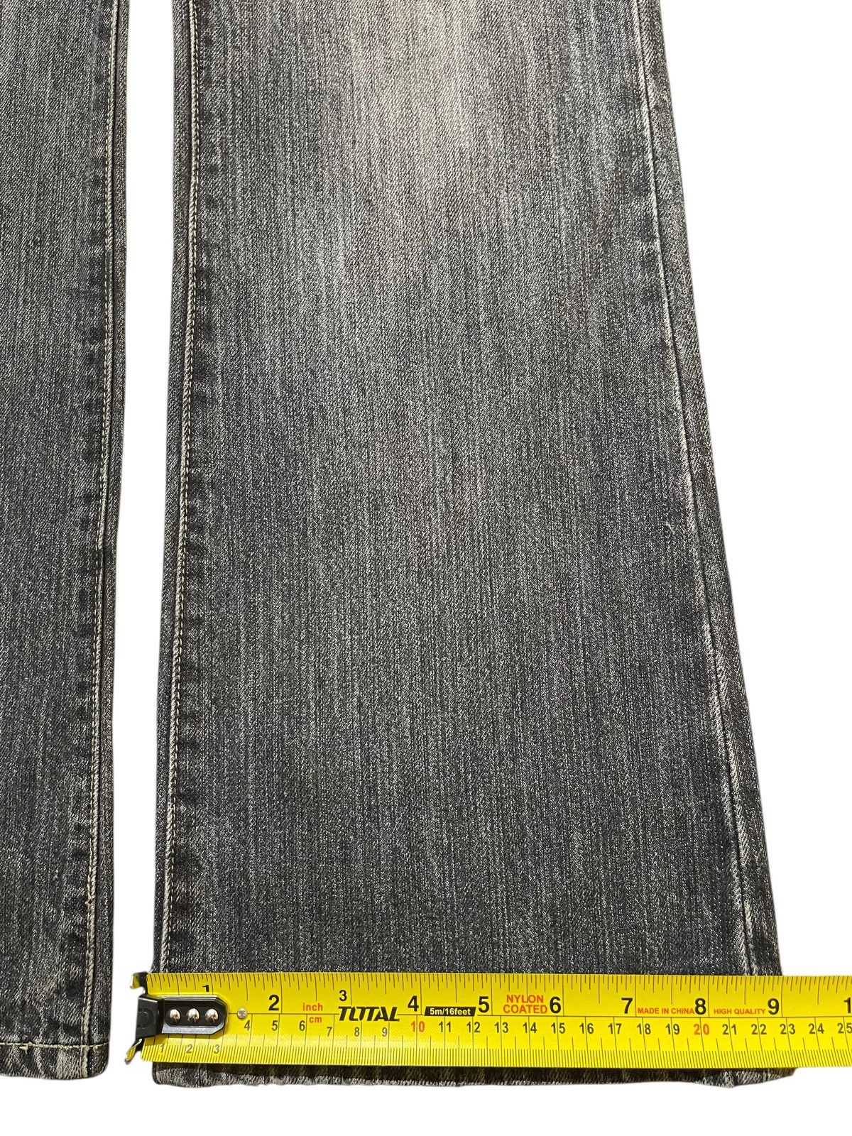 If Six Was Nine Vintage Japanese Brand Faded Wash Style Wide Leg Jeans Size US 30 / EU 46 - 16 Thumbnail