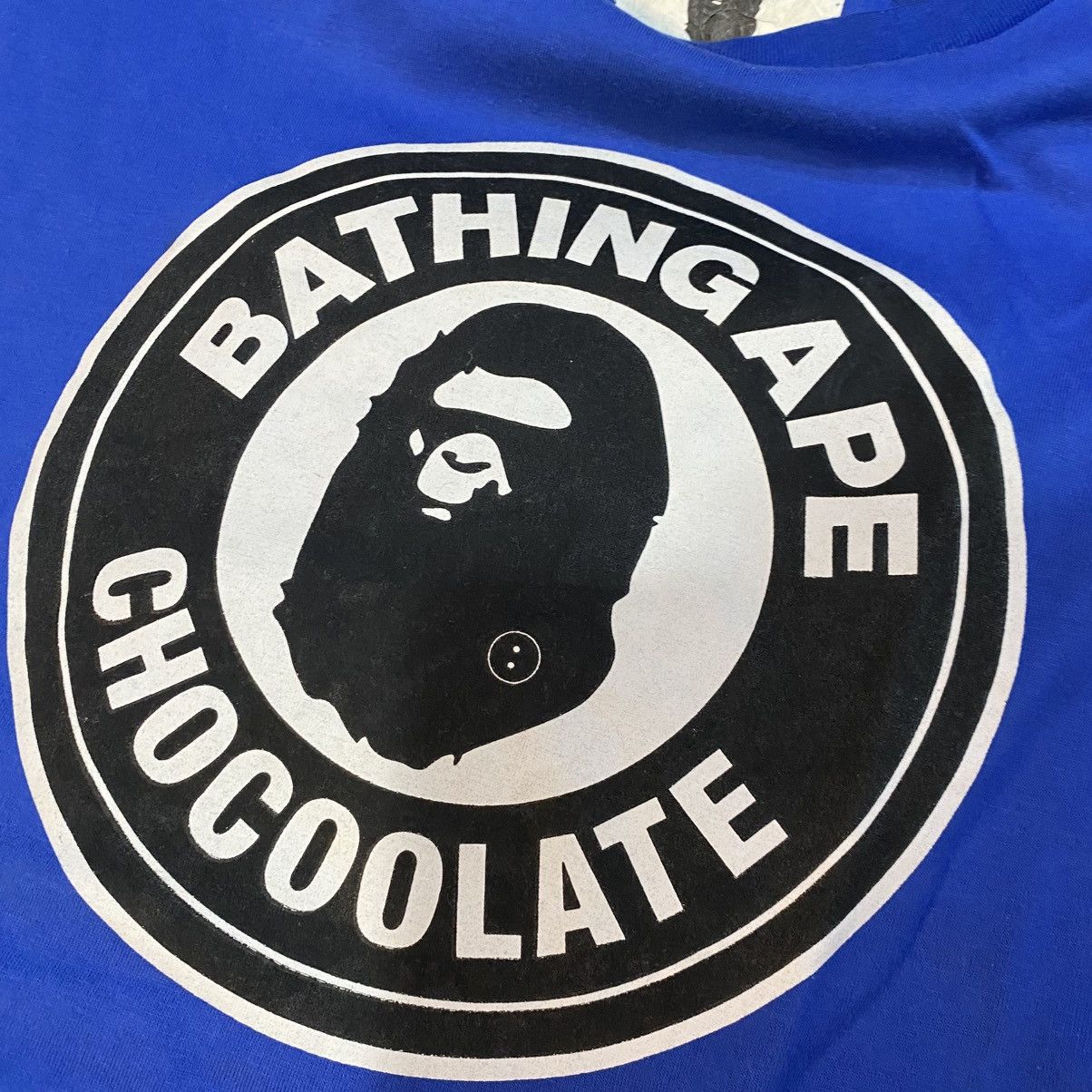 Bape × CHOCOOLATE BAPE X CHOCOOLATE RARE BIG LOGO TEE Size US L / EU 52-54 / 3 - 8 Thumbnail
