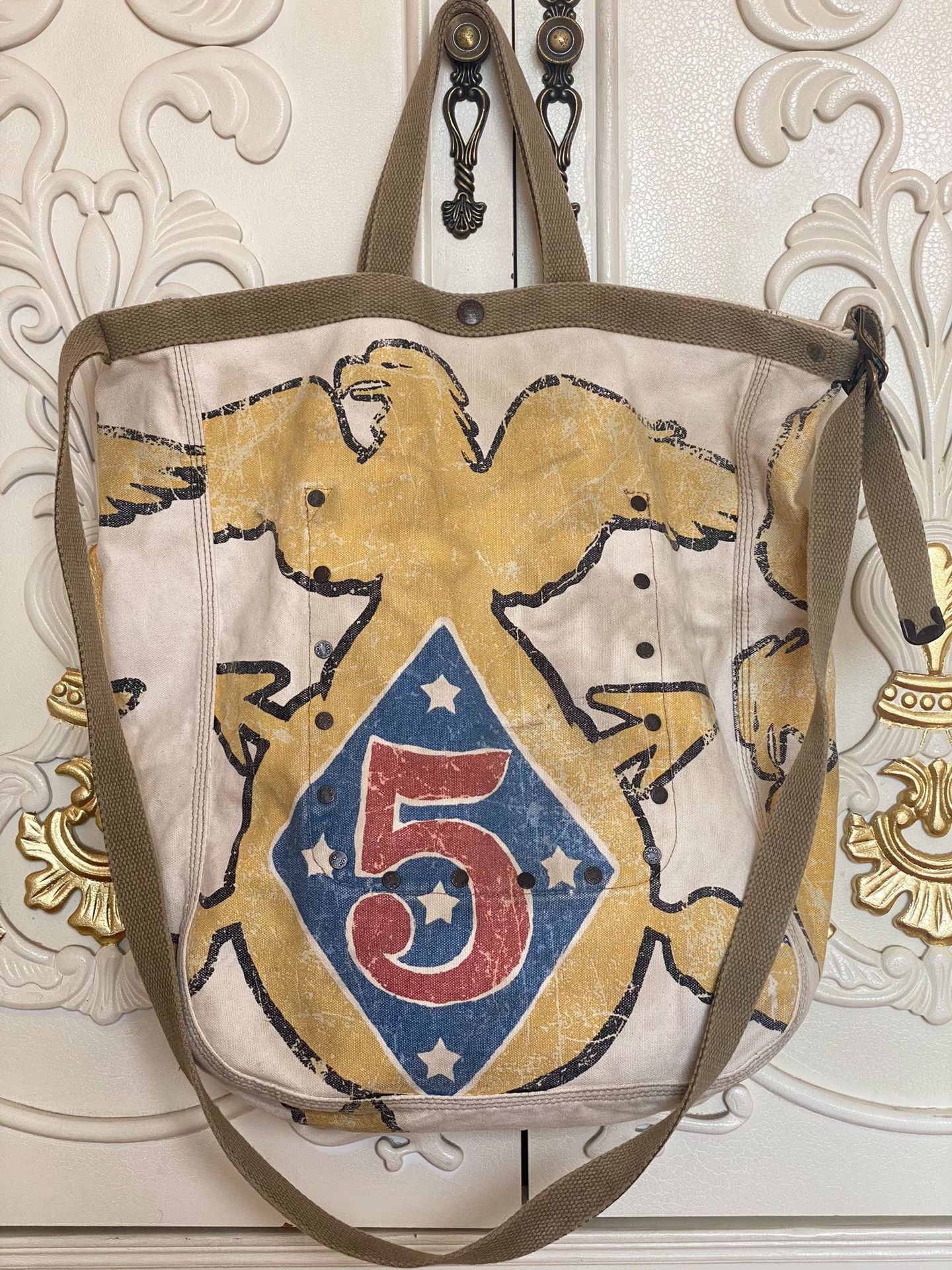 RRL Ralph Lauren RRL Military Canvas Tote Bag Size ONE SIZE - 1 Thumbnail