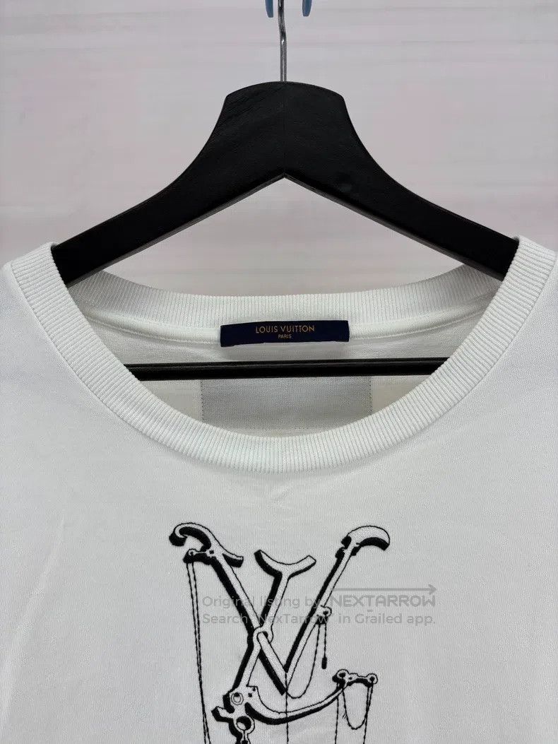 Louis Vuitton Louis Vuitton Water drop embroidered short sleeves Size US L / EU 52-54 / 3 - 3 Thumbnail