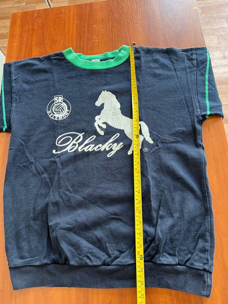 Vintage RARE 1970 SR DELEMONT BLACKY SWITZERLAND SOCCER SWEATSHIRT M Size US M / EU 48-50 / 2 - 17 Thumbnail