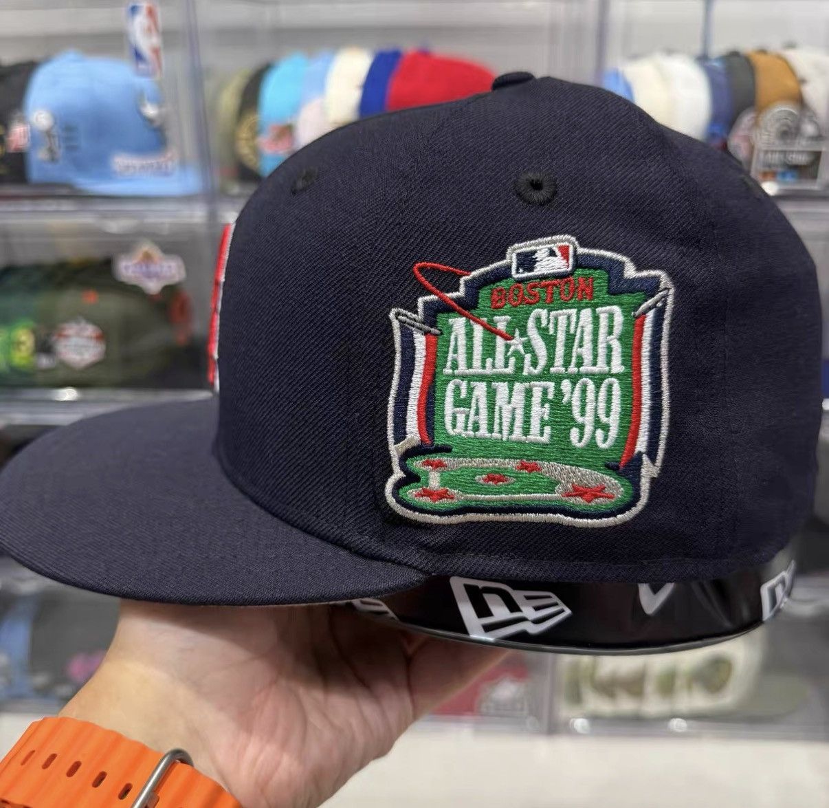 New Era New Era MLB Boston Red Sox 1999 All-Star Baseball Cap J32 Size ONE SIZE - 3 Thumbnail