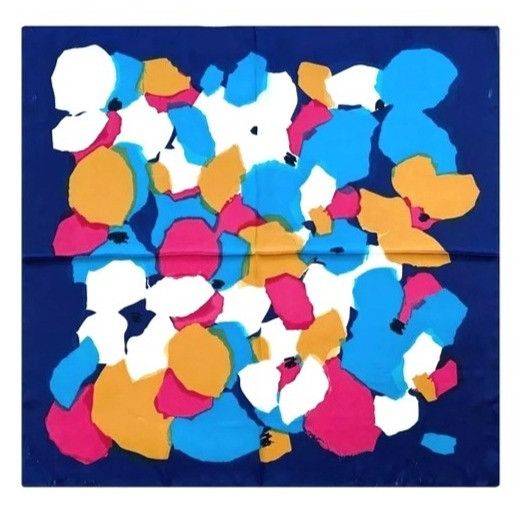 Other ❤️Elegant Bandana Square Scarf Silky Satin Soft Bright Blue Size ONE SIZE - 5 Thumbnail