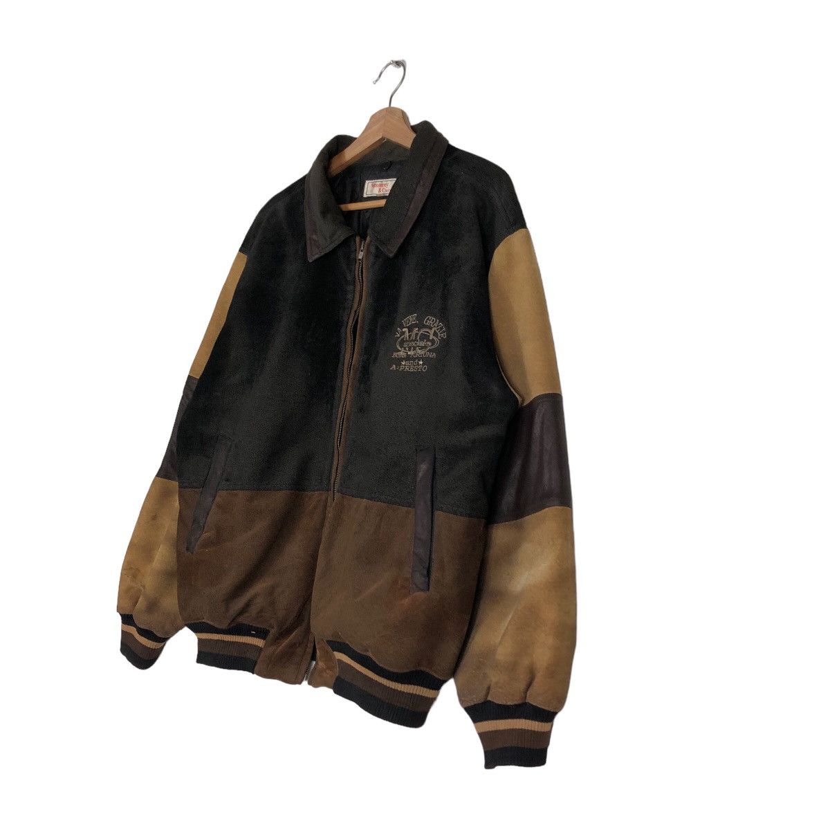 Japanese Brand 🔥Vintage Bomber Jacket Monterey & Carmel Big Logo Cartoon Size US L / EU 52-54 / 3 - 2 Thumbnail