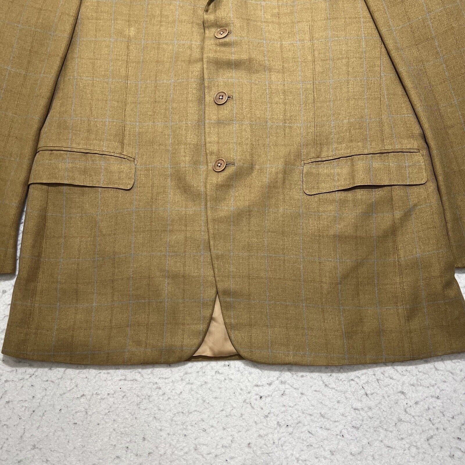 Ermenegildo Zegna Ermenegildo Zegna 44 Regular Silk & Cashmere Suit Jacket Size 44R - 3 Thumbnail