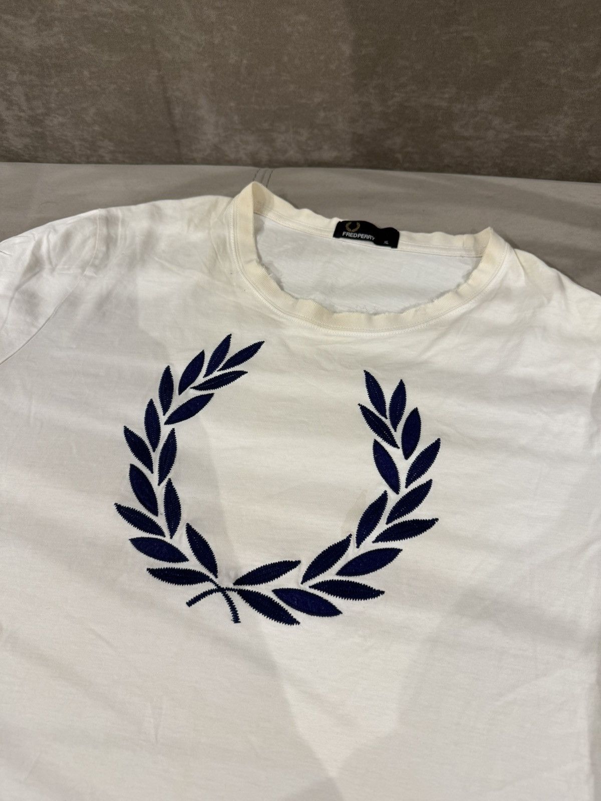 Fred Perry Vintage Fred Perry Big Logo Casual Style Size US XL / EU 56 / 4 - 2 Thumbnail
